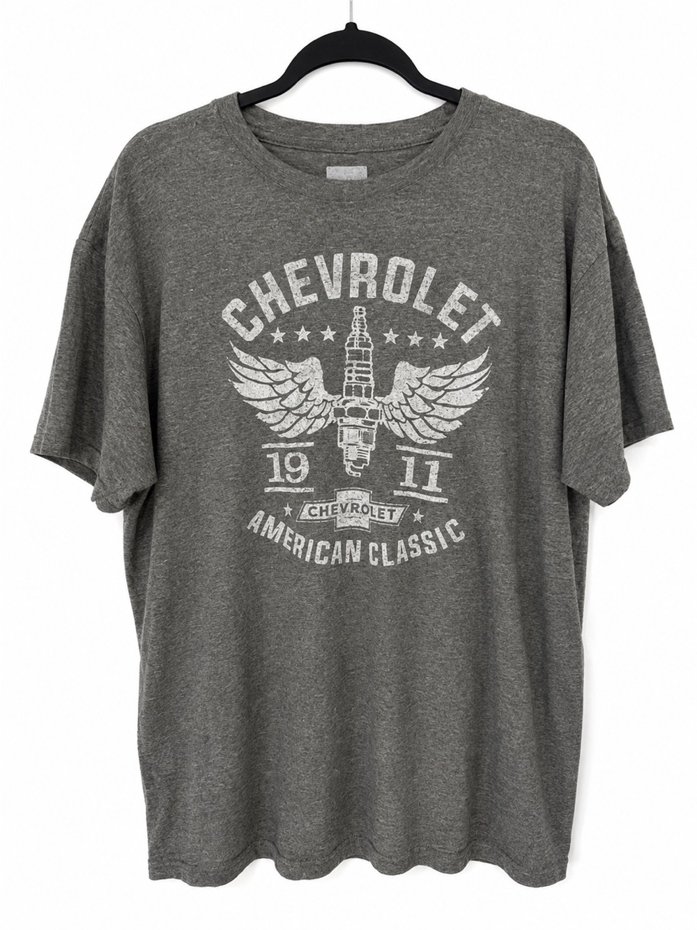 Chevrolet‎ 1911 American Classic Graphic T-Shirt Gray GM Licensed Unisex XL